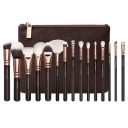 URBANMAC Makeup Cosmetics Brush Tool Rose Golden (Pack of 15)...