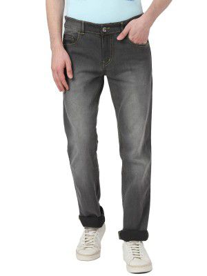 UrbanMark Men Slim Fit Mild Wash Stretchable Jeans