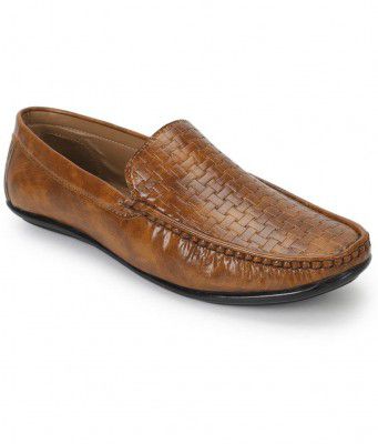 UrbanMark Mens 626957724122tan Loafer Flat