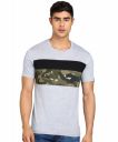 Urbano Fashion Men's Military Camouflage Printed Slim Fit Half Sleeve Cotton T-Shirt...