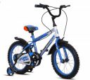 URBANSTAR 16T BMX | Tube Tyre | 4-6 Years Kids Semi Assembled | 16 T BMX Cycle (Single Speed, Blue, White, Rigid)...