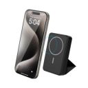 Urbn 10000 mAh 15 W MagTag Power Bank with Stand, Black...