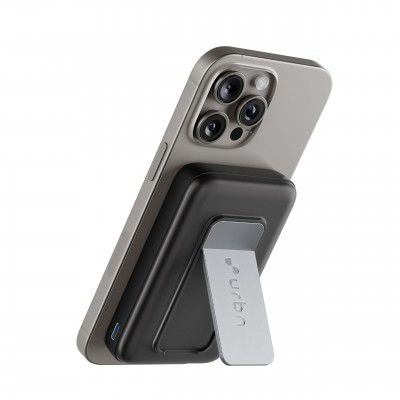 MRP Error | URBN 10000mAh Frost MagSafe Power Bank with Built-in Stand | 15W Magnetic Wireless Charging