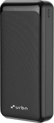 URBN 20000 mAh 22.5 W Power Bank (Black, Lithium Polymer)