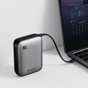 URBN 20000 mAh 65 W Nano Pocket Size Power Bank (Silver, Lithium, Fast Charging for Mobile)...