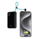 URBN 20000mAh Power Bank with Built-in USB Type-C Output Cable | 22.5W Super Fast Charging (Black)...