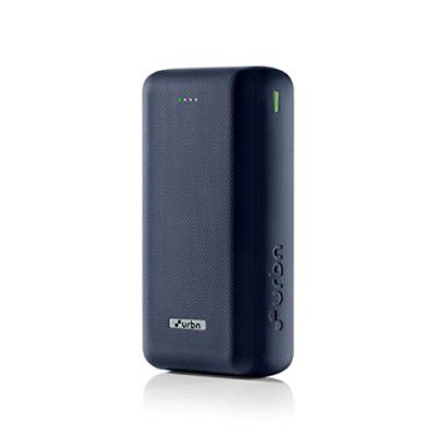 URBN 27000 mAh 22.5W Super Fast Charging Compact Power Bank (Blue) -USB Type C