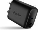 URBN 35 W GaN 3 A Multi-pin Wall Charger for Mobile (Black)...