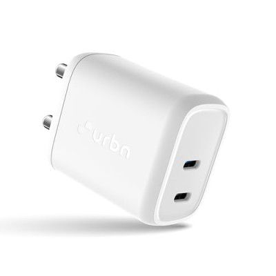 URBN 35W USB C Samsung Gan Charger|2X Faster Charging|Dual Power Delivery (Pd) Adapter