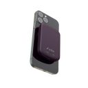 URBN 5000 mAh Premium Magsafe Power Bank | 15W Fast Wireless Charging | | (Purple)...