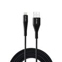 URBN Nylon Braided Apple Certified Lightning to USB Charge and Sync Extra Tough Cable, 4 Feet (1.2 Meters) - Black...