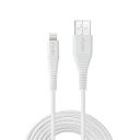 URBN Nylon Braided Apple Certified Lightning to USB Charge and Sync Extra Tough Cable, 4 Feet (1.2 Meters) - White...