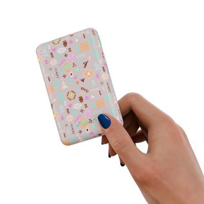 URBN X PAYAL Singhal 10000 mAh Slimmest Nano Power Bank | 22.5W Super Fast Charging | Two-Way Fast Charge (Pink)