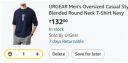 Amazon Bazaar : URGEAR Men's Oversized Casual Stylished Printed Cotton Blended Round Neck T-Shirt...