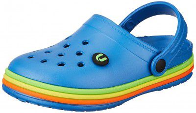 URJO Unisex-Child Kids_skrainbow Clogs