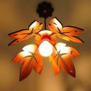 US DZIRE - THE BRAND OF LIFESTYLE 406 Hanging Lamp Electric Antique Wooden Ceiling Lights (with Gold Bulb)...