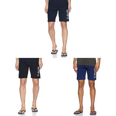 US Polo Association Mens Lounge Shorts Pack of 3