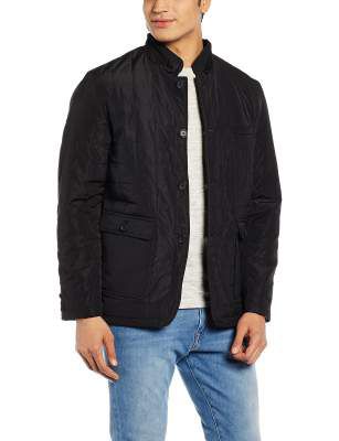 US Polo Association Men's Synthetic Jacket (8907163187970_USJK0359_Black_M)
