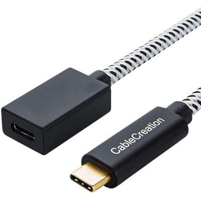USB C Extension Cable Gen 2/10Gbps 3.3FT, USB 3.1 Type C Male to Female Extension Cable
