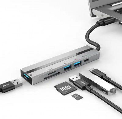 SOOPII USB C HUB, 8in1 USB C Adapter (2329A01)