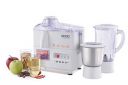 Usha 3345 450-Watt Juicer Mixer Grinder with 2 Jars...