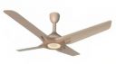 USHA Aerolux EX7 1320mm Ceiling Fan With Built in 3 Colour Changable LED Underlight and RF Remote Control 4 Blade (coffee Brown)...