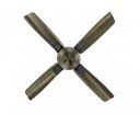 Usha Aldora 1320mm Premium Ceiling Fan (Antique Brass)...