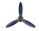 USHA Bloom Magnolia 1250mm|BEE Star Rated | Goodbye Dust Ceiling Fan | 2 Year Warranty | (Sparkle Grey & Blue)...