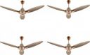 USHA CF1250MM BLOOM DAFFODIL SPARKLGOLD&BRGBD 1250 mm 3 Blade Ceiling Fan ...