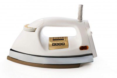 Usha EI 3710 Heavy Weight 1000-Watt Dry Iron, 1.75 Kg