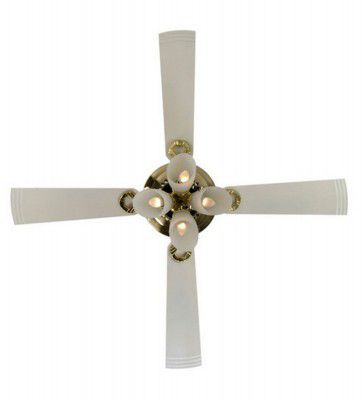 Usha Fontana Lotus 1230mm Ceiling Fan with Decorative Lights