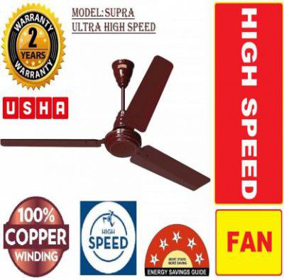 USHA INFINITY 100% COPPER ULTRA HIGH SPEED  Ceiling Fan
