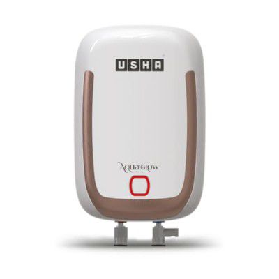 USHA IWH AQUAGLOW 3L 3KW WHITE, With Free Installation and Connection Pipes