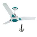 USHA Onio UpsilonPlus 1200MM BLDC 5 Star Energy Efflicient, Dust & Oil Resistant Ceiling Fan with Remote (White)...