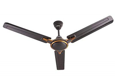USHA Racer Chrome 1200mm 50 Watt | BEE Star Rated | 2 Year Warranty | High Speed | (Smoke Brown) Pack of 1