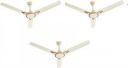 USHA Racer Chrome PACK OF 3 1200 mm 3 Blade Ceiling Fan...