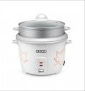 USHA RC18GS2 Steamer 700 Watt Automatic Rice Cooker 1.8 Litres, 5 Yrs Warranty (White)...
