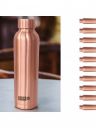 USHA SHRIRAM Copper-Toned 10 Pieces Copper Water Bottle 950 ml...