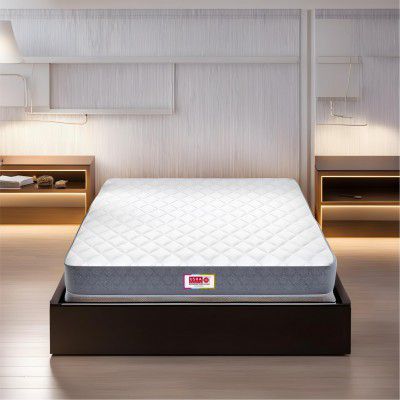 USHA SHRIRAM Tru Spring with NPSS Tech. 8 Inch Queen Size Bonnell Spring Mattress (75X60 Inch) | 7 Years Warranty