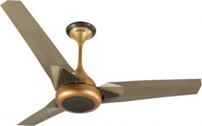 USHA Upsilon Plus 5 Star 1200 mm 3 Blade Ceiling Fan  (BLDC Motor with Remote | Beige | Pack of 1)
