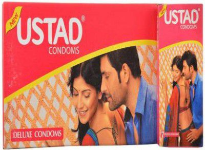 USTAD CONDOMS 7S*80 (4 BOX) Condom  (Set of 20, 20 Sheets)