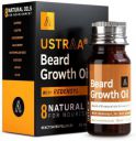 USTRAA Beard Growth Oil - 35ml - More Beard Growth, With Redensyl, 8 Natural Oils including Jojoba Oil, Vitamin E, Nourishment & Strengthening, No Harmful Chemicals Hair Oil  (35 ml)...