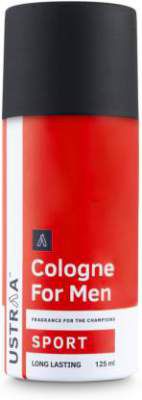 Ustraa Cologne Spray - Sport Eau de Cologne - 125 ml (For Men)