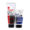 Ustraa De -Tan Face Scrub -100g & Power Face Wash Energize and De-Tan - 200g...