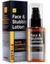 USTRAA Face & Stubble Lotion - For Beard Softening, Dermatologically Tested  (60 ml)...