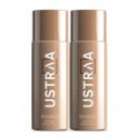 USTRAA Khaki Deodorant Body Spray For Men - 2 x 150ml | Rusty, Manly, Long-Lasting Fragrance...