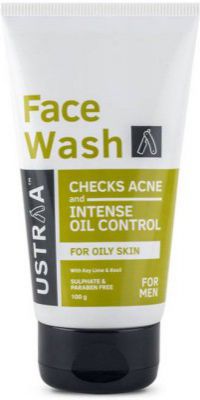 USTRAA Oily Skin (Checks Acne & Oil Control) 100gm Face Wash  (100 g)