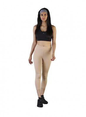 UTHAMMA Tailored-Cut & Classic-Fit Cotton Capri Leggings for Women