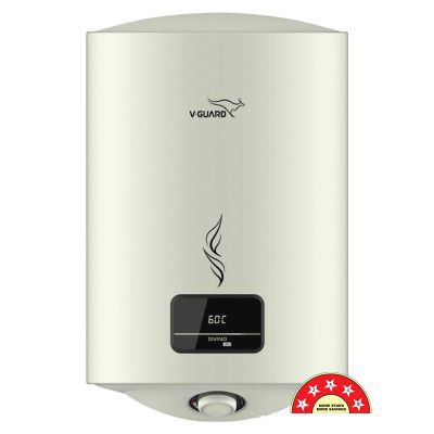 V-Guard Divino DG Geyser 15 Litre Water Heater with Digital Display | 5 Year Inner Tank Warranty by V-Guard