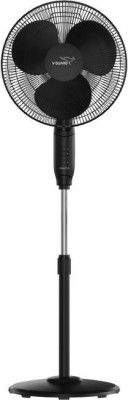 V-Guard Esfera STS N (Black) 400 mm 3 Blade Pedestal Fan
